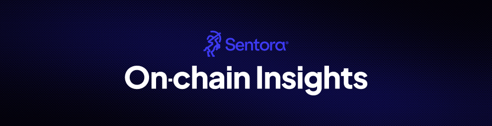 On-Chain Insights - Sentora Newsletter Header